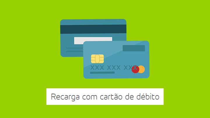 Recarga online TIM, Vivo, Claro  Cartão de crédito, débito e pix